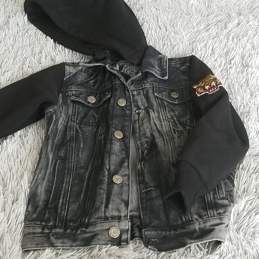Hooded Jean Jacket